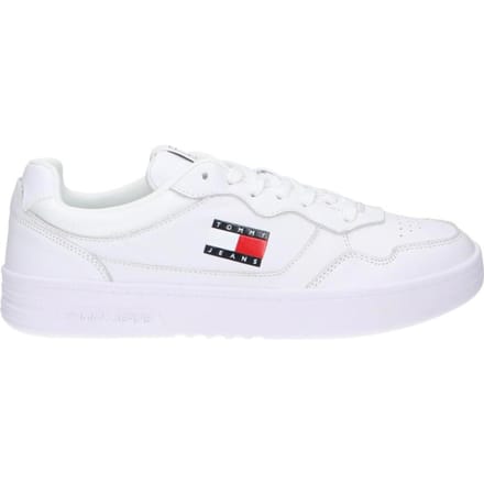 Tommy Hilfiger Tjm Cupsole Leather Shoes White Größe: 42 | Trainers Outlet | Herren | Weiß