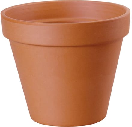 Pot roodsteen d13h11.6 cm terra Terraliet