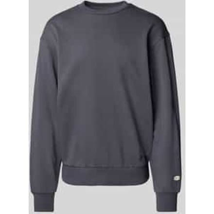 Sweatshirt met labelstitching