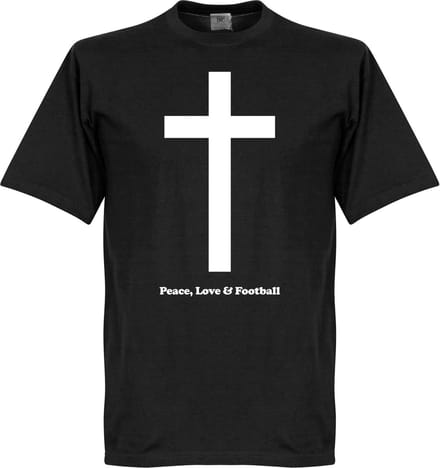 Peace, Love, Football T-shirt - S