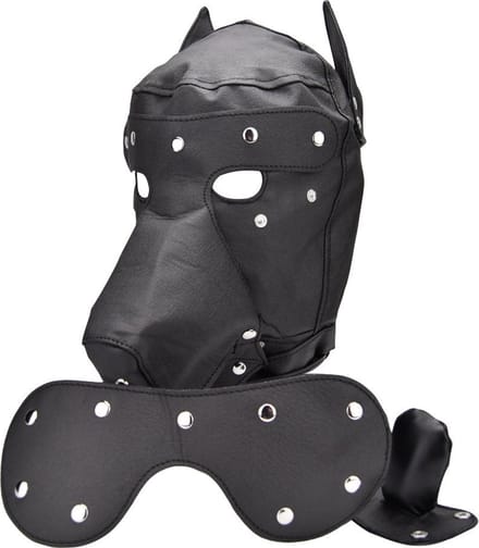 N12240 – Power Escorts Dog Mask – BDSM Masker
