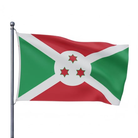 Trasal - vlag Burundi - 150x90cm