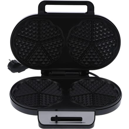 Multifunctionele Ontbijtmaker 1200W Dubbel Plaat Non-Stick Coating Wafelijzer voor Voedselbereiding black