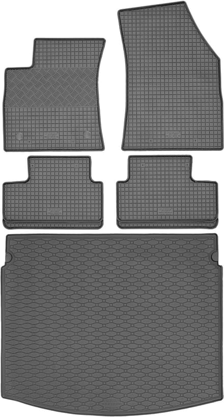 MAX-DYWANIK Rigum - Automatten Set - Renault Megane IV Kombi - Zwart - Perfecte Pasvorm