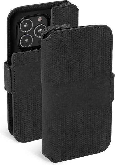 Krusell Leather Phone Wallet Apple iPhone 13 Pro - black