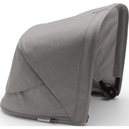 Bugaboo Fox 3 zonnekap - Mineral light grey mélange Mineral light grey mélange