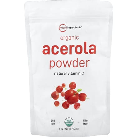 Micro Ingredients, Biologisch Acerolapoeder, 8 oz (227 gr)