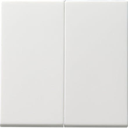 Gira Systeem 55 Dubbele Rocker Drukknop Schakelaar Wit - 091503