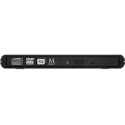 Verbatim Slimline - DVD±RW (±R DL) / DVD-RAM drive - USB 2.0 - extern - DVD writer - USB 2.0 - Zwart