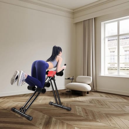 Verstelbare Buikspiertrainer met LCD-Monitor voor Full-Body Core Training