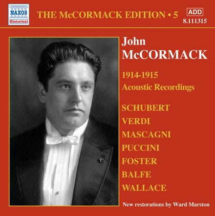 John McCormack - McCormack Edition Volume 5 (CD)
