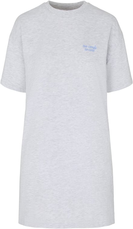 Hunkemöller Roundneck Nightshirt Grijs