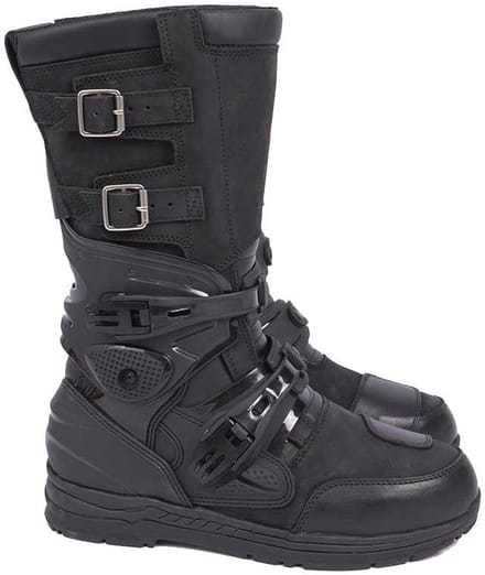 By City Off-road Motorlaarzen Zwart EU 39 Man