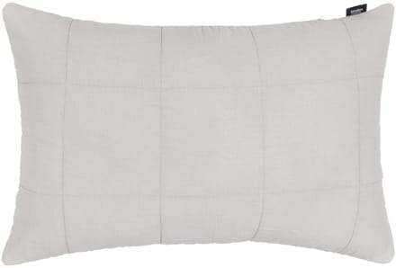 Linolux Kussenhoes Blocks Stonewashed Stone 40x60