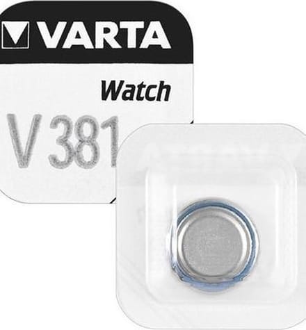 Varta HORLOGEBATTERIJ 1.55V-45mAh SR55 381.801.111 (1st/bl)