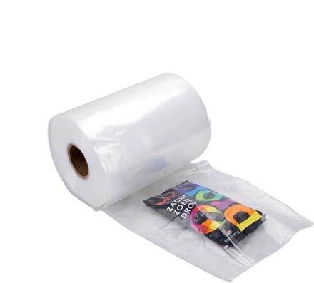 Inpakr Buisfolie 80 cm x 82 m - 150 Micron - Transparant LDPE - 1 Rol