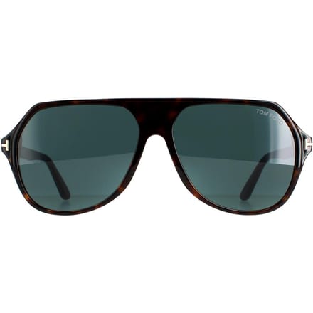 Tom Ford Aviator Mens Dark Havana Blue FT0934 Hayes zonnebril
