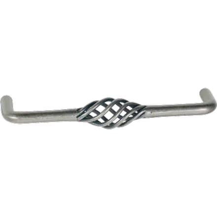 Bertomani Meubelgreep Gedraaid - Oud Ijzer - 96mm - 2 Stuks