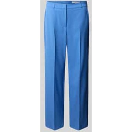 Korte broek van viscosemix met persplooien