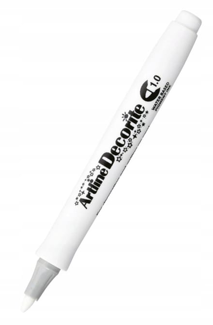 Artline Decorite Marker 1mm Wit - Permanente Decoratie Marker