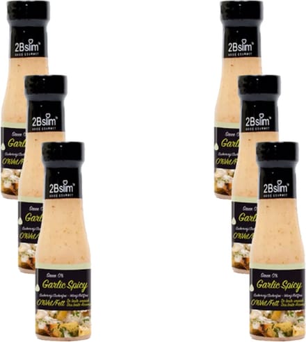 2BSlim | Garlic Spicy | 6 stuks | 6 x 250 ml
