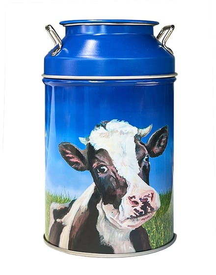 Koeiendrop - Zoete drop Melkbus - Spaarpot - Typisch Hollands - souvenir- cadeau Holland.