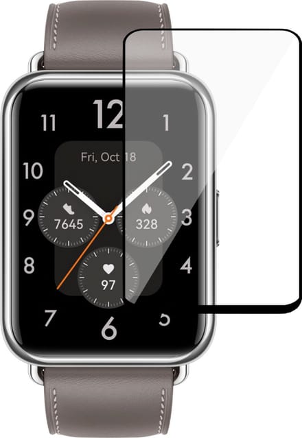 Geschikt voor Huawei Watch Fit 2 Screenprotector - Beschermglas Geschikt voor Huawei Fit 2