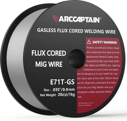 Gasloos MIG Lasdraad 0.35" 2Lbs - Hoogwaardige Carbon Staal