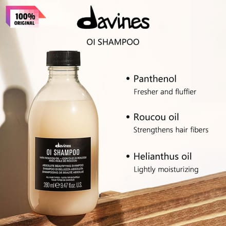 Davines OI voedende shampoo 280 ml/9,47 fl.oz beige