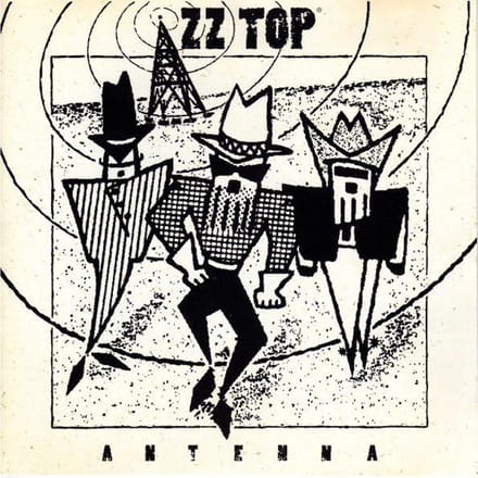 CD ZZ TOP - ANTENNA 74321182602 RCA 1994 VK Rock Gebruikt black
