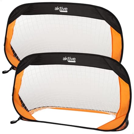 Set van 2 opvouwbare doelen Aktive Pop-Up 120 x 80 cm