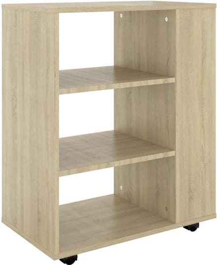 Rolbare kast 60x35x75 cm - Modern design met wieltjes