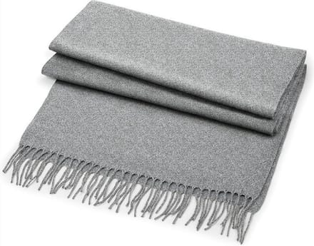 Scoby - Sjaal - Geweven - Oversized - One Size - Grijs