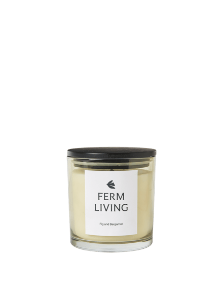 Ferm Living Vitto geurkaars - FermLivingLightCeledon - Hoogte 10 cm