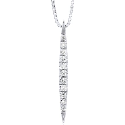 Ketting DROP 0060 Cts Diamond White Gold