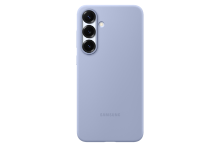 Originele Silicone Backcover voor de Samsung Galaxy S25 Plus - Lichtblauw