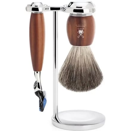 Kit de rasage Mühle Vivo Fusion Pur Prunier (x3)