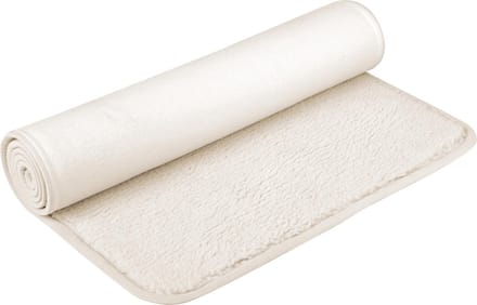 Yogamatte yogimat® natur - Schurwolle - umsäumt