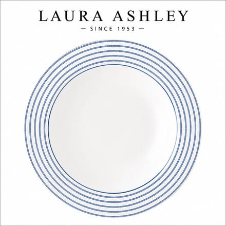 Laura Ashley Blueprint Collectables Diepe Borden - Ø 22cm - Candy Stripe - Kerstservies