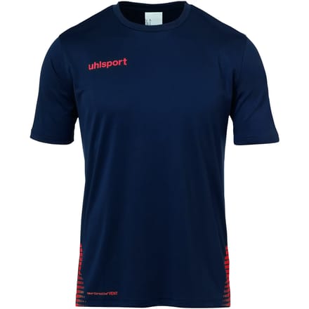 Uhlsport Score Training T-Shirt Kind Marine-Fluo Rood Maat 116