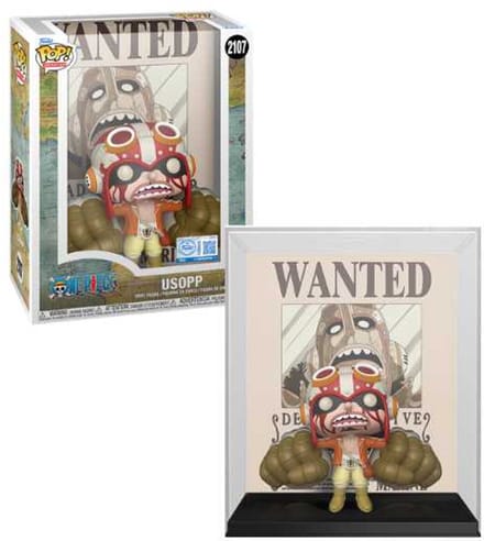 Funko Pop! Animation: One Piece - Usopp #2107 Wanted Poster Special Edition Exclusive