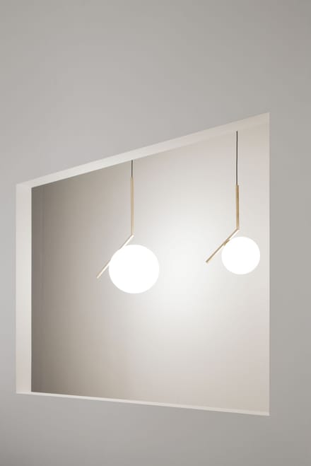 Flos - IC S hanglamp - L - messing - goud