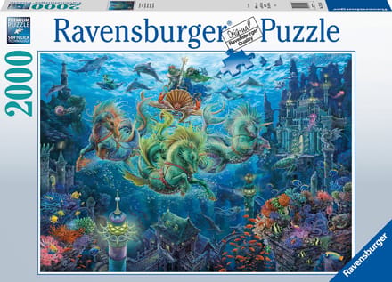 Ravensburger puzzel Onderwaterwereld - Legpuzzel - 2000 stukjes