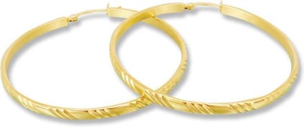 Amanto Oorbellen Dessy GL - 316L Staal - Oorring - 3,5mm - ∅44mm