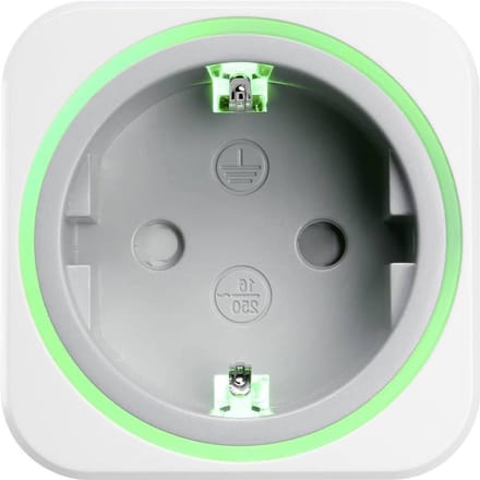 Energiekostenmeter - Stroommeter Kostenmeter - Energieverbruik Monitoren - App Bediening - 16A - Wit