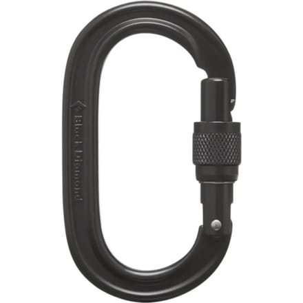 Ovale klimkarabiner Black Diamond SCRWGT
