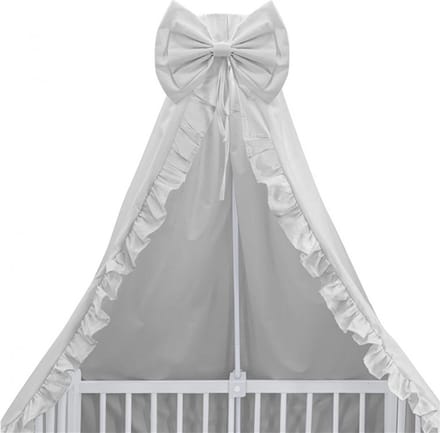 Babybam Hemeltje Ruffle Lichtgrijs