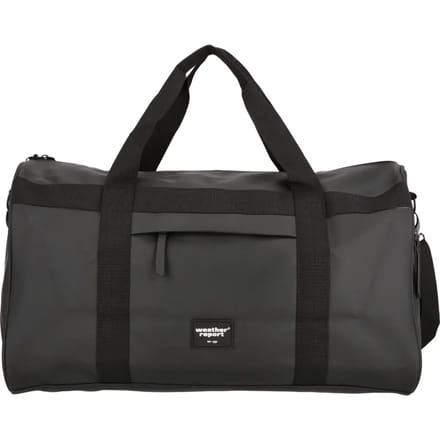 Sporttas - WEERBERICHT - PU Brons - 40 L - Zwart