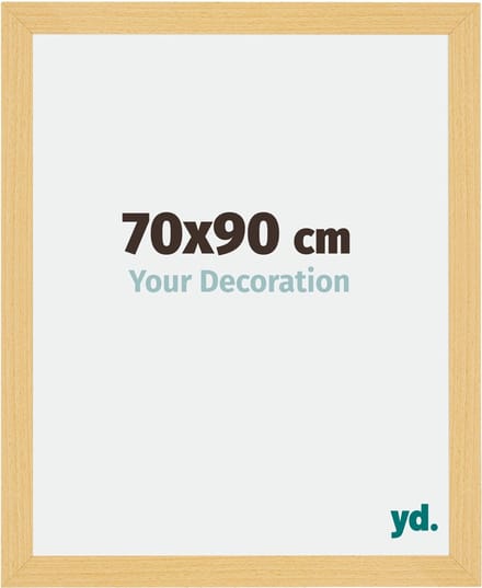 Your Decoration - Fotolijst 70x90 cm - MDF - Beuken Decor - Mura