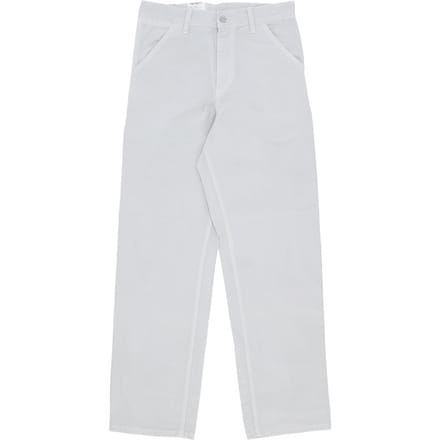 Lange herenbroek met enkele knie Sonic Silver Garment Dyed